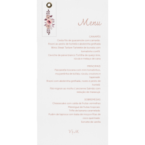 Menus - Coleção Valentina