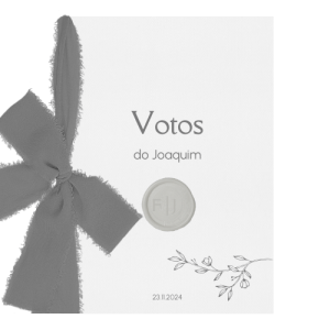 Caderno de Votos Dele Fernanda para página de produto