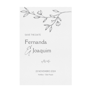 Save the Date Fernanda