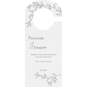 Tag Porta dos Hóspedes Fernanda para página de produto