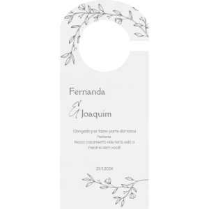 Tag do Carro dos Convidados Fernanda para página de produto