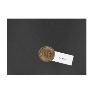 Envelope Bico Horizontal - Save the Date - Isabela