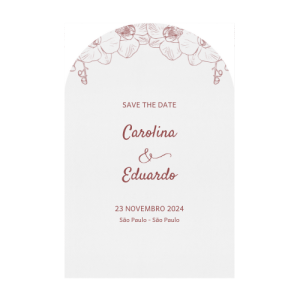 Save the Date - Coleção Carol