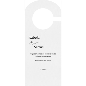 Tag Porta dos Hóspedes Isabela