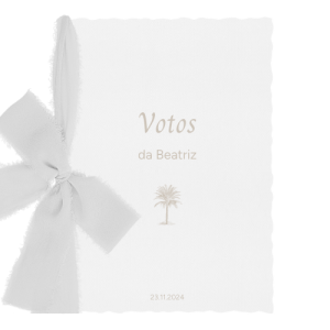 Caderno de Votos "Dela" Beatriz