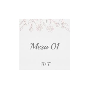 Marcador Individual de Mesa Ana