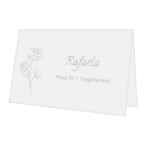 Marcador de Lugar Laura - Opção 1