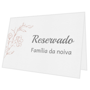 Marcador de Mesa Reservada Ana