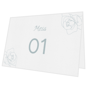 Marcador de Número de Mesa Laura