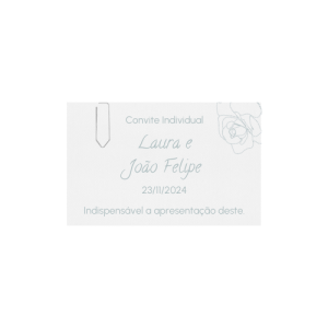 Convite Individual Laura