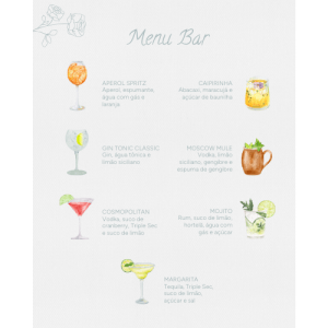 Menu Bar Laura - 7 Drinks