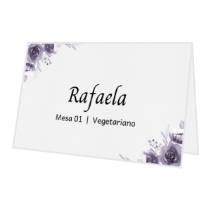 Marcador de Lugar Maria Clara - Opção 2