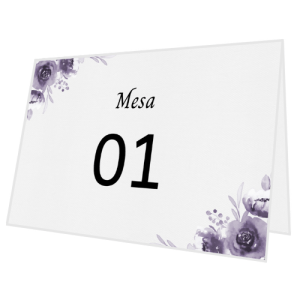 Marcador de Número de Mesa Maria Clara